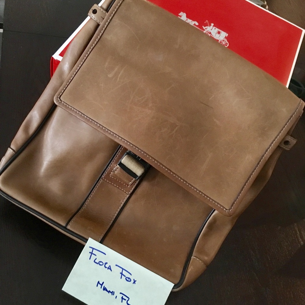 Coach messenger bag